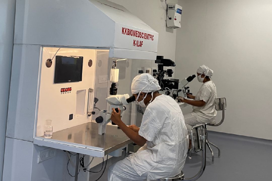 Advanced embryology laboratory